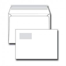 Конверт С4 белый (229х324мм), левое верхнее окно, стрип